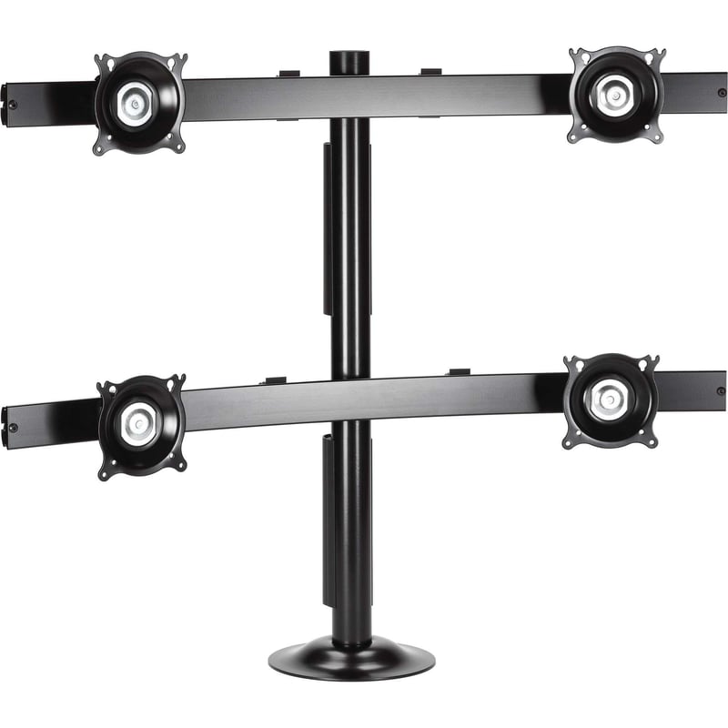 Chief KTG445B Widescreen Quad Monitor Grommet Mount