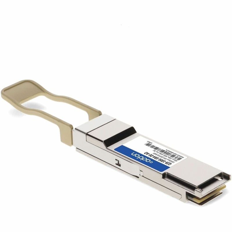 AddOn Dell Q28-100G-SR4 Compatible TAA Compliant 100GBase-SR4 QSFP28 Transceiver (MMF, 850nm, 100m, MPO, DOM)