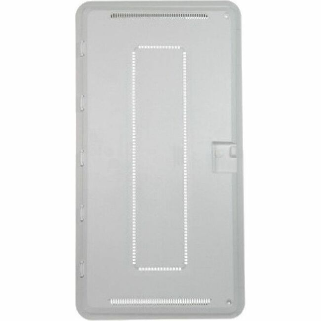 On-Q 30-Inch Plastic Media Enclosure Media Box with Trim Ring and Hinged Door - Thumbnail 1