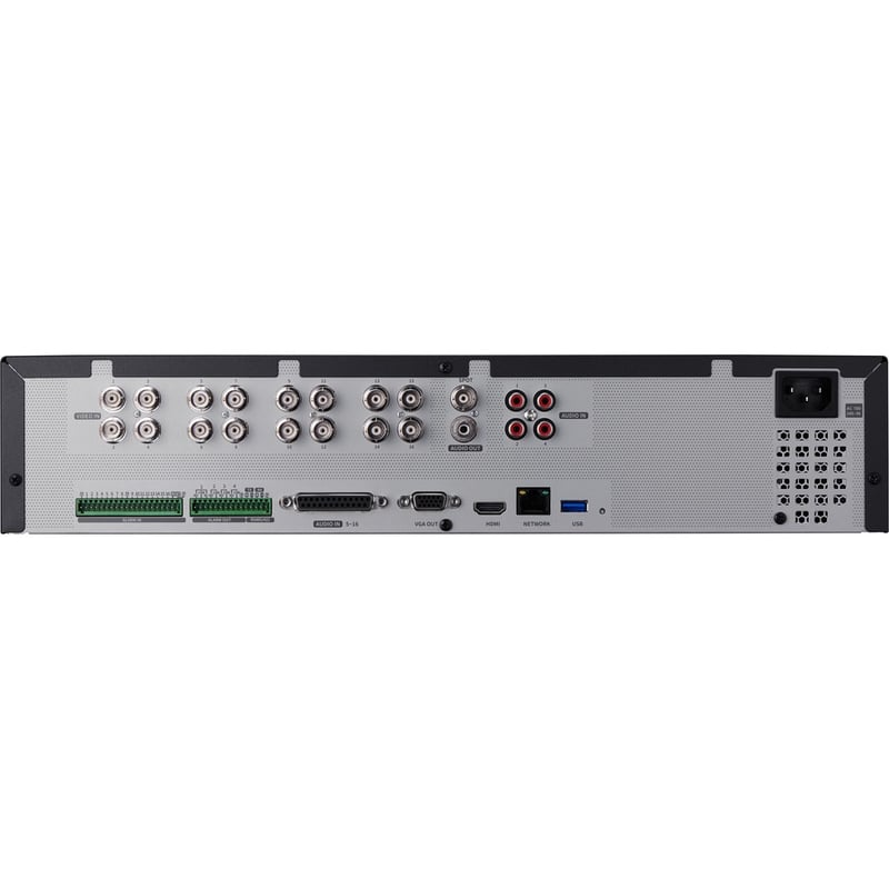Wisenet 16CH Pentabrid DVR - 16 TB HDD