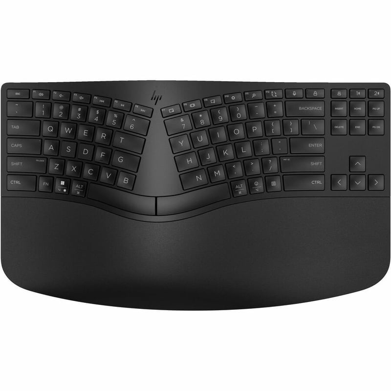 SMART BUY 965 BLK ERGONOMIC WL KBD - Thumbnail 2
