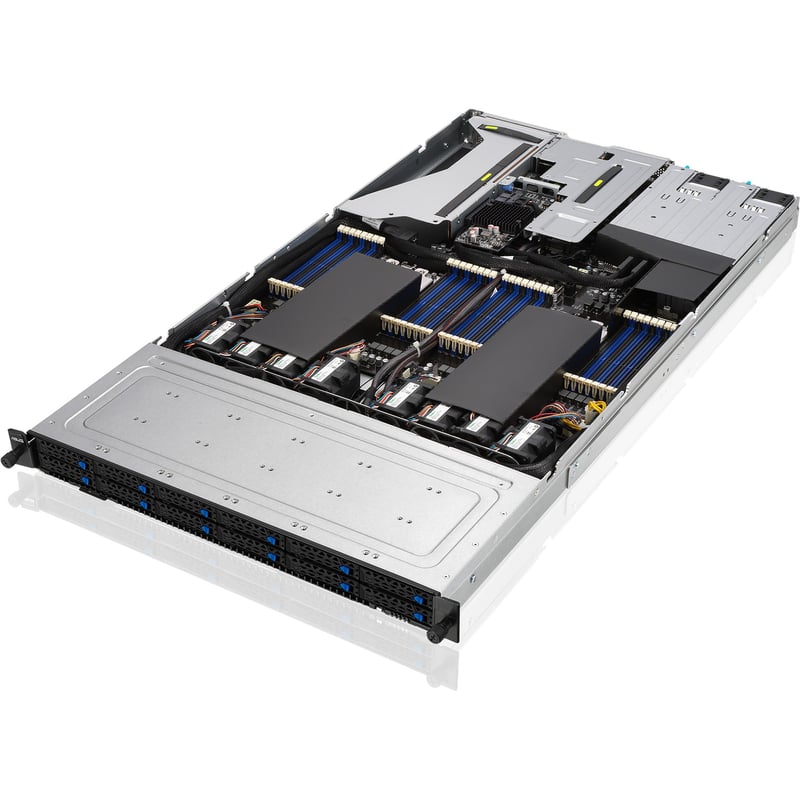 Asus Barebone System - 1U Rack-mountable - Socket SP3 - 2 x Processor Support - Thumbnail 1