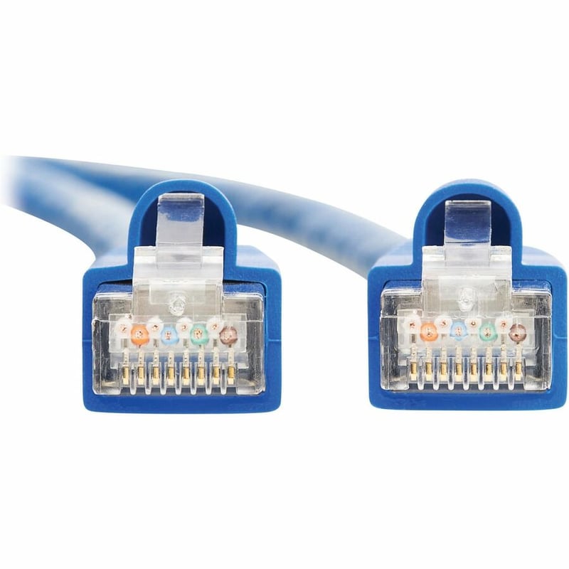 Eaton Tripp Lite Series Cat8 40G Snagless SSTP Ethernet Cable (RJ45 M/M), PoE, Blue, 15 ft. (4.6 m) - Thumbnail 3