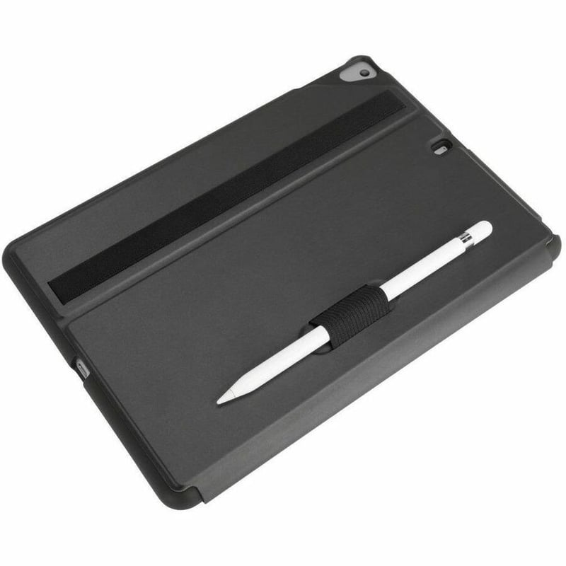 Targus Click-In THZ859US Carrying Case (Flip) for 10.2" to 10.5" Apple iPad (7th Generation), iPad (8th Generation), iPad (9th Generation), iPad Air, iPad Pro Tablet, Apple Pencil, Stylus - Black - Thumbnail 4