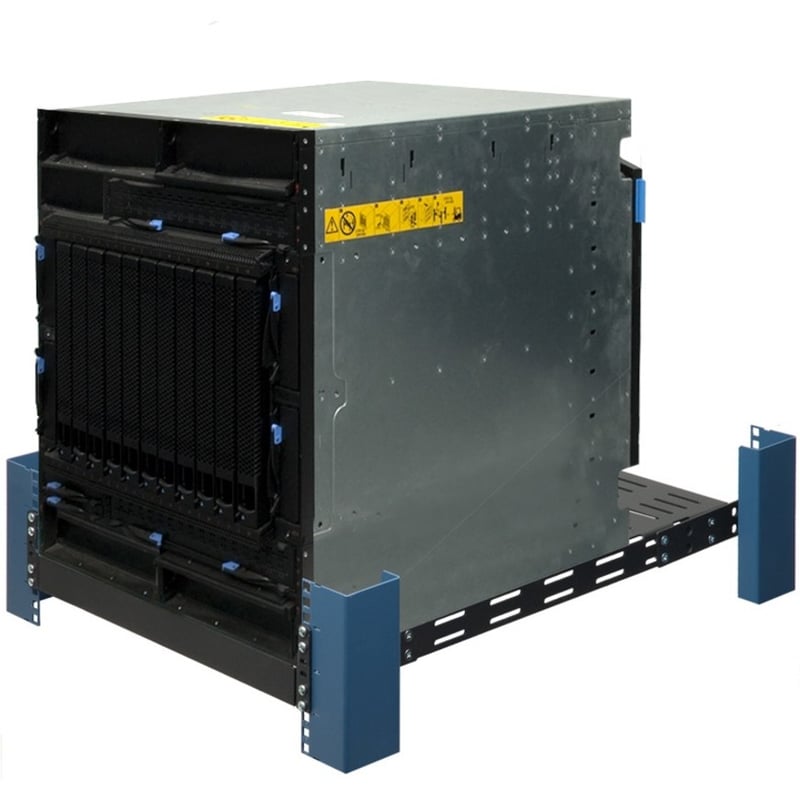 Rack Solutions 2U Heavy Duty Fixed Shelf 28in (D) 500lb Capacity - Thumbnail 5