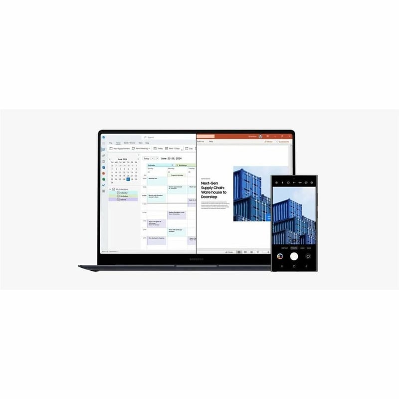 Samsung Galaxy Book4 Pro NP944XGK-KG1US 14" Touchscreen Notebook - 3K - 120 Hz - Intel Core Ultra 7 155H - 16 GB - 1 TB SSD - Moonstone Gray - Thumbnail 3