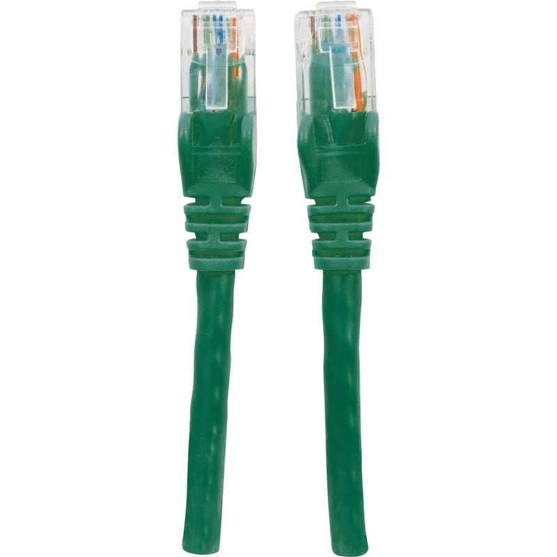 Intellinet Network Solutions Cat5e UTP Network Patch Cable, 100 ft (30 m), Green - Thumbnail 5