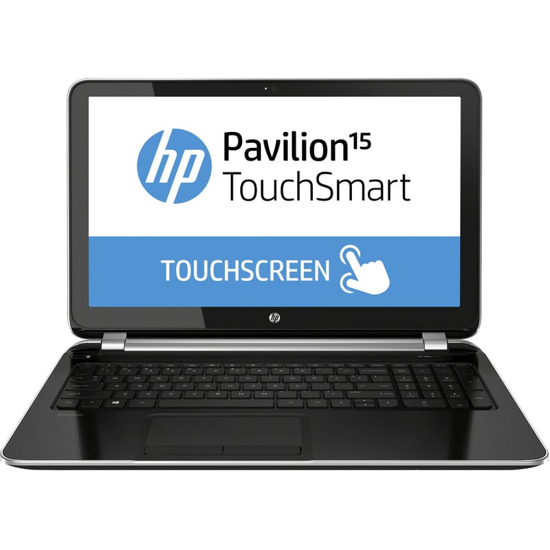 HP Pavilion TouchSmart 15-n200 15-n262nr 15.6" Touchscreen Notebook - HD - Intel Core i3 4th Gen i3-4005U - 6 GB - 750 GB HDD - Anodized Silver, Sparkling Black - Thumbnail 2