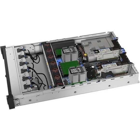 Lenovo ThinkSystem SR650 V2 7Z73A0BKNA 2U Rack Server - Xeon Silver 4316 2.30 GHz - 32 GB RAM - Serial ATA Controller - Thumbnail 5