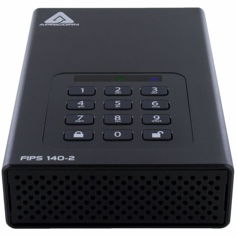 24TB AEGIS PADLOCK DT FIPS SECURE USB 3.0 256-BIT AES HW ENCRY - Thumbnail 2