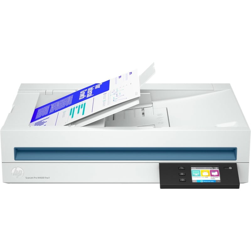 HP ScanJet Pro N4600 fnw1 Flatbed/ADF Scanner - 1200 dpi Optical - Thumbnail 2