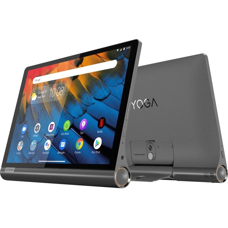 Lenovo Yoga Smart Tab YT-X705F Tablet - 10.1" WUXGA - Qualcomm Snapdragon 439 - 4 GB - 64 GB Storage - Android 9.0 Pie - Iron Gray