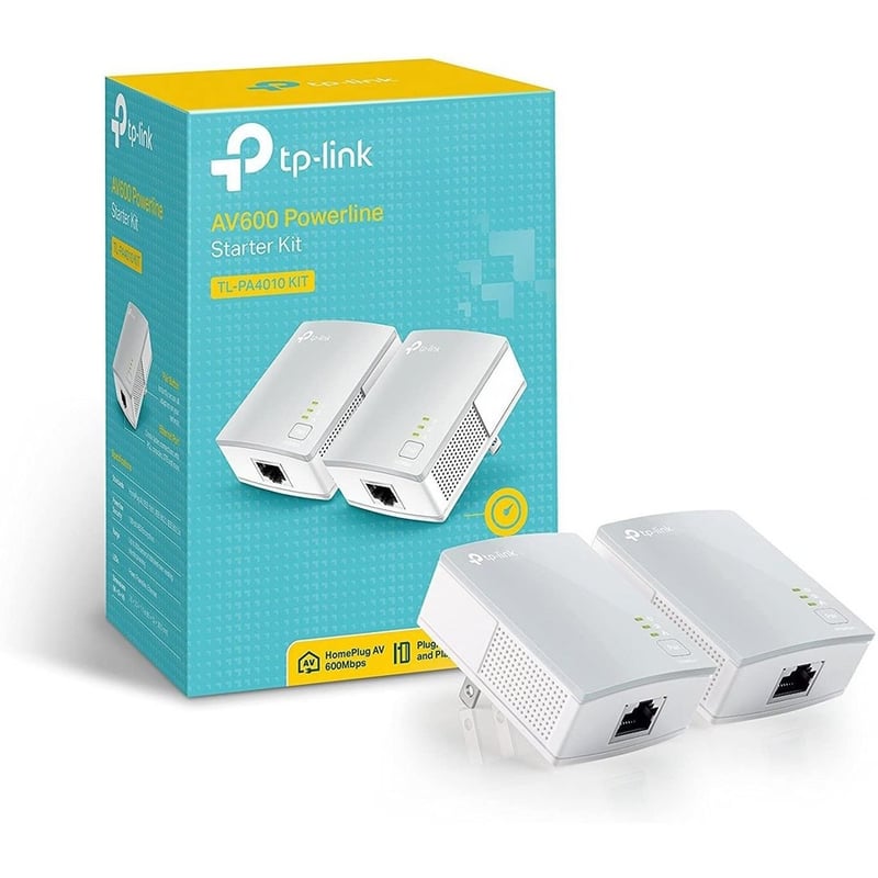 TP-LINK TL-PA4010KIT - AV600 Powerline Ethernet Adapter - Thumbnail 5