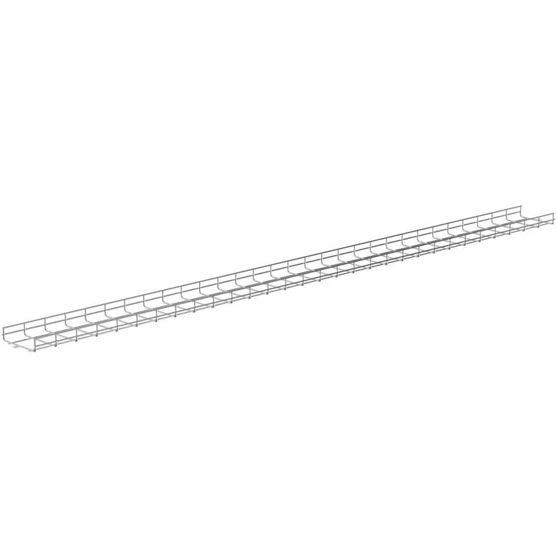 Panduit Wire Basket 2" H x 8" W, Electro Zinc - Thumbnail 2