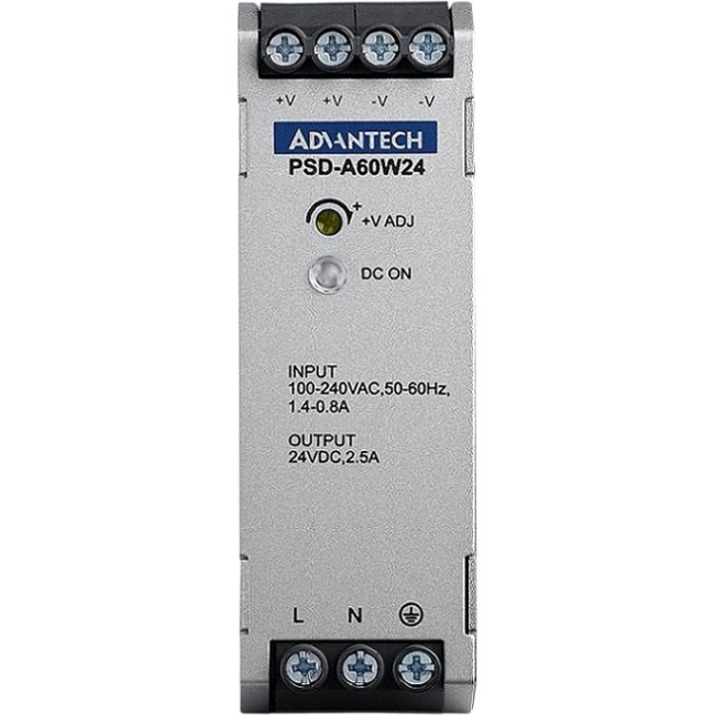 Advantech 60 Watts Compact Size DIN-Rail Power Supply - Thumbnail 2