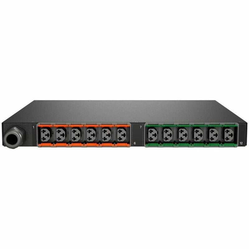 RPDU SWITCHED OUTLET LEVEL MONITORING EC 30A 208V 4.9KW HORIZ - Thumbnail 2