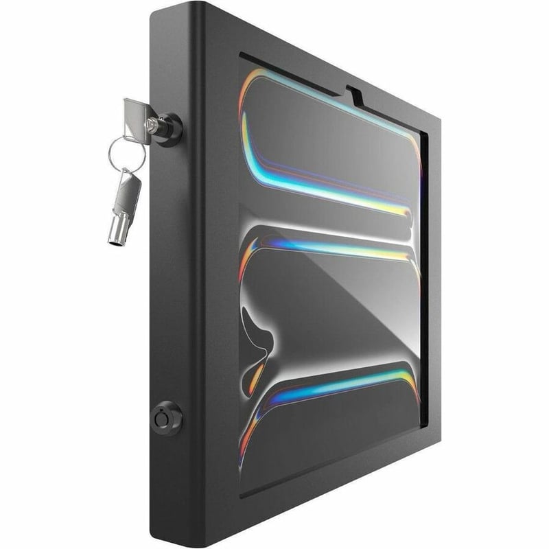 IPAD AIR M2 & M3 13IN, APEX ENCLOSURE SWING WALL MOUNT - BLACK - Thumbnail 2