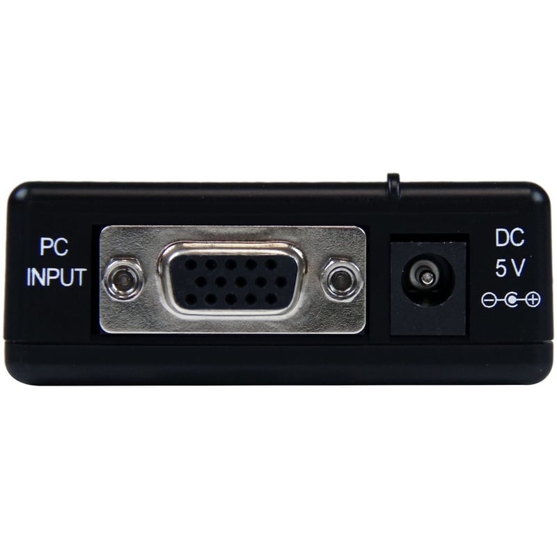 StarTech.com High Resolution VGA to Composite (RCA) or S-Video Converter - PC to TV - Thumbnail 2