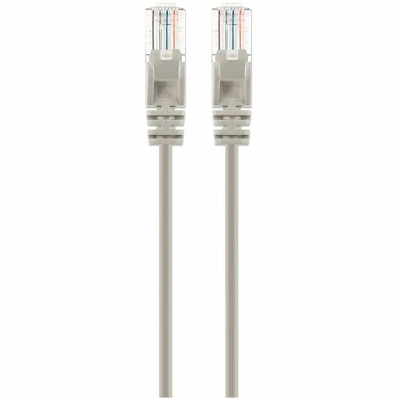 CAT6 U/UTP SLIM NETWORK PATCH CABLE, 5 FT., GRAY - Thumbnail 4