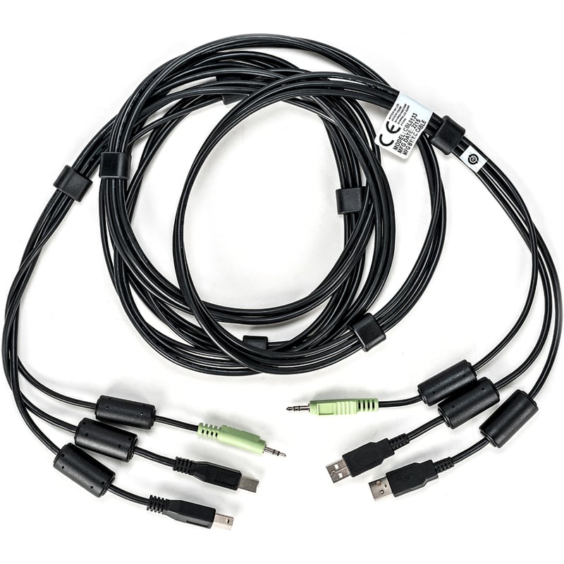 Vertiv Avocent USB Keyboard and Mouse, and Audio Cable, 10 ft. for Vertiv Avocent SV and SC Series Switches - Thumbnail 2