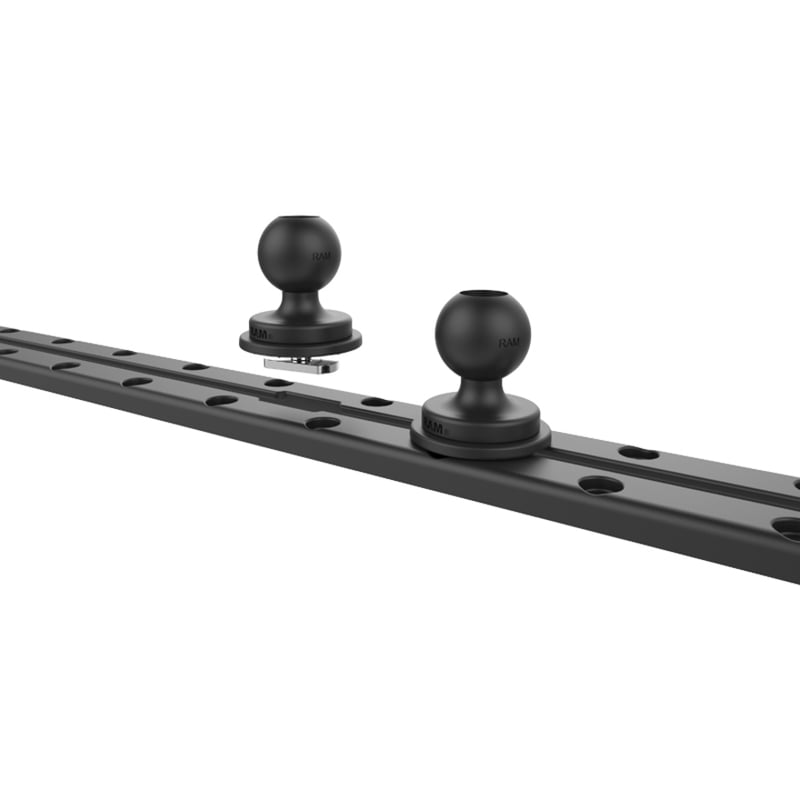 RAM Mounts Tough-Track Mounting Track Slider for All-terrain Vehicle (ATV), Motor Boat, Camera, Fishing Rod, Cell Phone, Tablet - Thumbnail 2