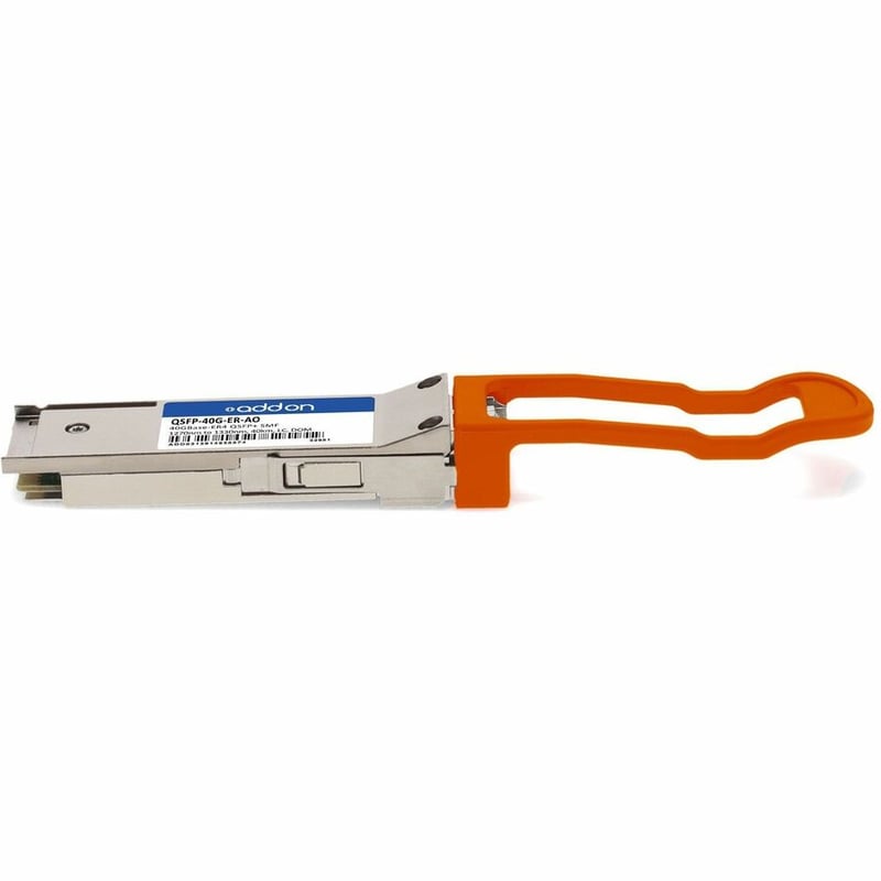 AddOn Alcatel-Lucent Nokia® QSFP-40G-ER Compatible TAA 40GBase-ER4 QSFP+ Transceiver (SMF, 1270nm to 1330nm, 40km, LC, DOM) - Thumbnail 2