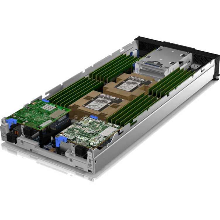 Lenovo ThinkSystem SN550 7X16A021NA Blade Server - 1 Xeon Platinum 8160 2.10 GHz - 32 GB RAM - Thumbnail 3