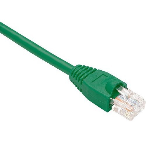 UNC CAT6 PATCH CABLE, 04 FT GREEN WITH BOOTED. HIGH-PERFORMANCE CAT6 ETHERNET CA