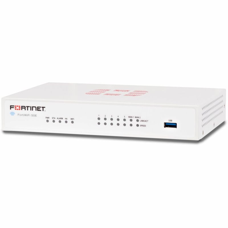 Fortinet FortiWifi FWF-50E Network Security/Firewall Appliance - Thumbnail 2