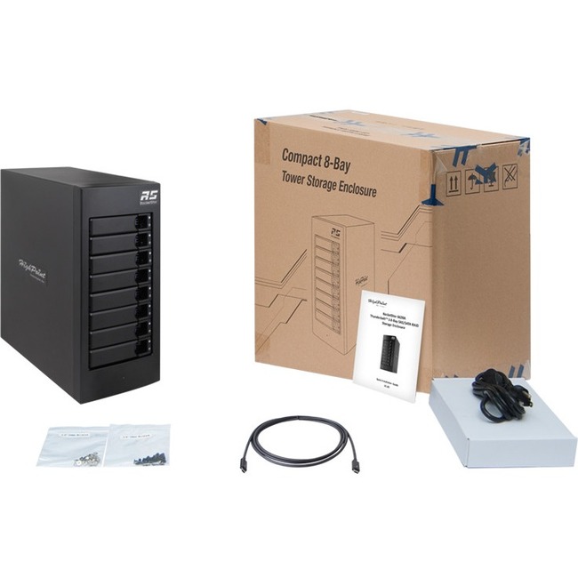 HighPoint 2nd Generation Thunderbolt 3 40Gb/s Hardware RAID Storage Enclosure - Thumbnail 1