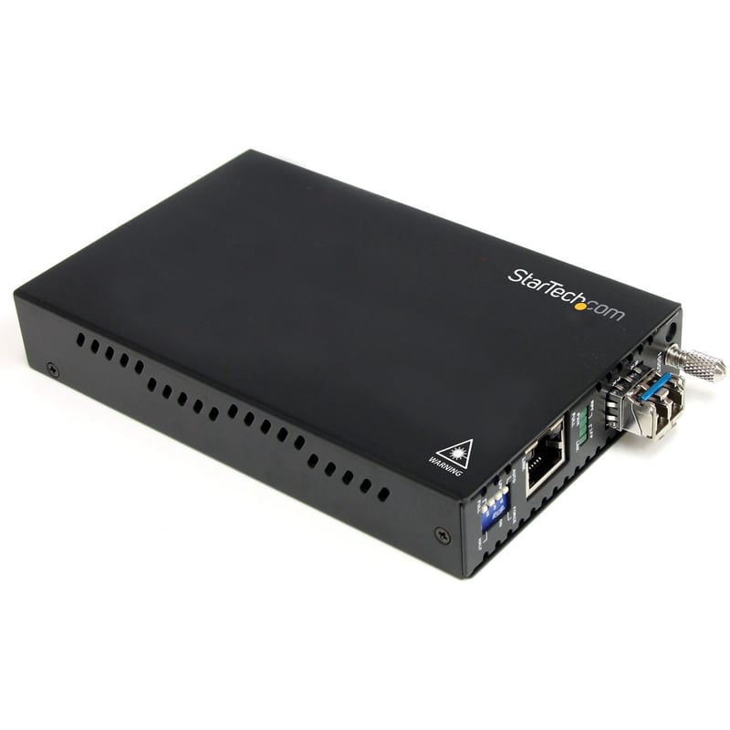 StarTech.com Fiber Media Converter Gigabit 1000Mbps MM Fibre LC 550m - Thumbnail 1
