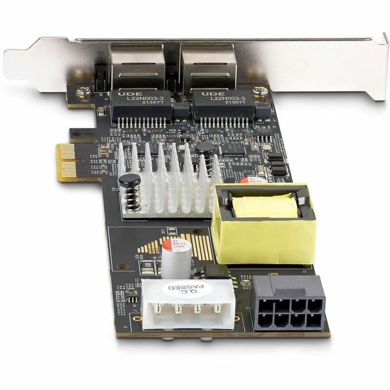 2-PORT 2.5GBPS NETWORK CARD - PCIE 802.3AF/AT POE+ ETHERNET NIC - Thumbnail 4