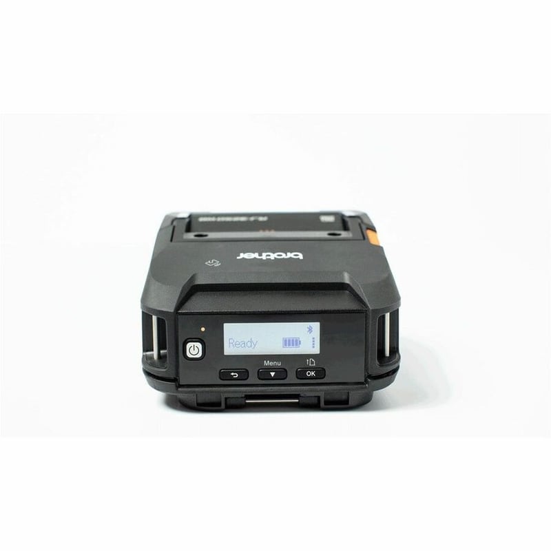 Brother RuggedJet RJ-3250WB-L Mobile Direct Thermal Printer - Monochrome - Portable - Label/Receipt Print - Ethernet - USB - Bluetooth - Wireless LAN - Black - Thumbnail 4