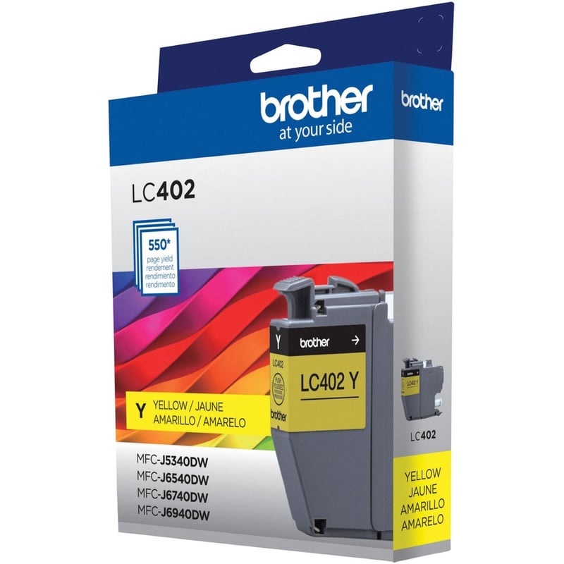 Brother LC402YS Original Inkjet Ink Cartridge - Yellow Pack - Thumbnail 2