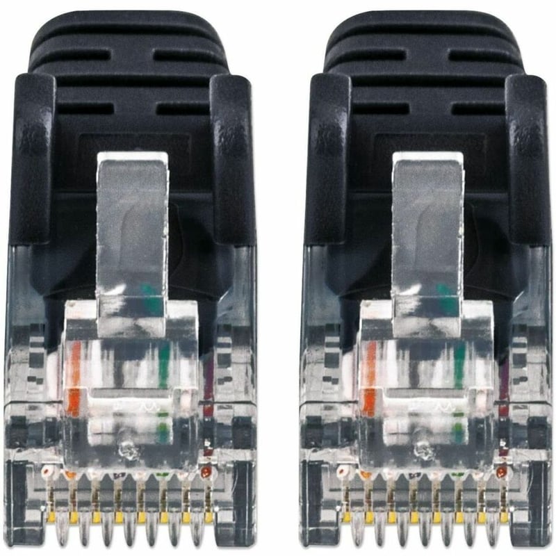 CAT6A U/UTP SLIM NETWORK PATCH CABLE, 5 FT., BLACK - Thumbnail 4