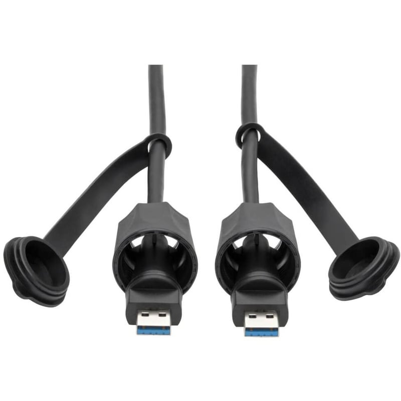 Tripp Lite by Eaton USB 3.0 SuperSpeed A to A M/M Cable Industrial - IP68 Shielded 6 ft. (1.83 m) TAA - Thumbnail 1