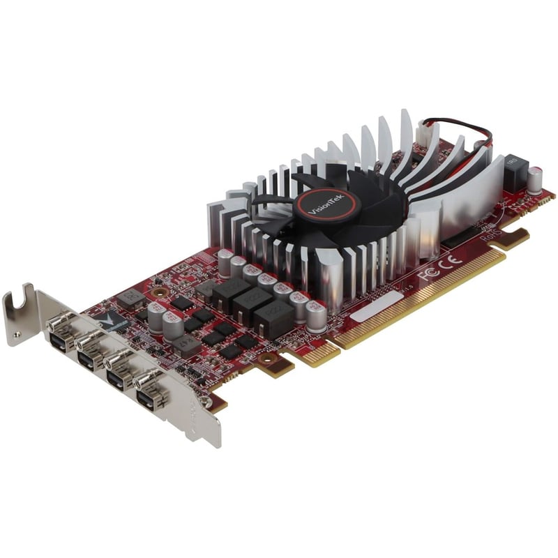 VisionTek AMD Radeon RX 550 Graphic Card - 2 GB GDDR5 - Full-height - Thumbnail 3