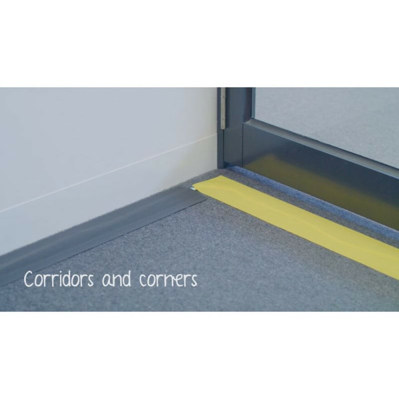 SECURECORD CABLE MANAGEMENT FOR CARPETS - YELLOW - NYLON - Thumbnail 5