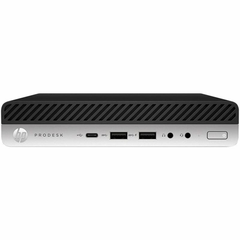 Joy Systems - HP ProDesk 600 G4 Desktop Computer - Intel Core i7 8th Gen i7-8700T - 16 GB - 500 GB SSD - Desktop Mini - Refurbished - Thumbnail 1
