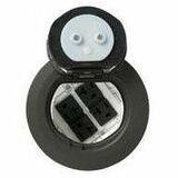 Wiremold 4AT Prewired All Power Evolution Poke-Thru Device-Gray - Thumbnail 1