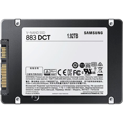 Samsung 883 DCT MZ-7LH1T9NE 1.92 TB Solid State Drive - 2.5" Internal - SATA (SATA/600) - Thumbnail 5