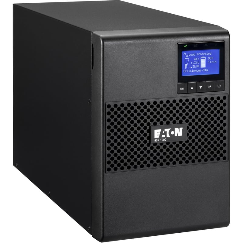 Eaton 9SX 1000VA 900W 208V Online Double-Conversion UPS - 6 C13 Outlets, Cybersecure Network Card Option, Extended Run, Tower - Thumbnail 5
