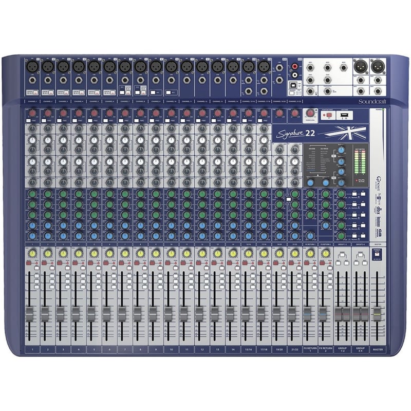 Soundcraft Signature 22 Audio Mixer - Thumbnail 1