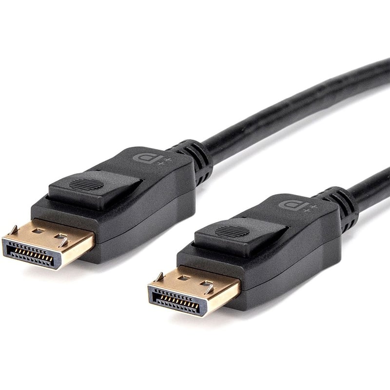 Rocstor Premium 6ft / 2m DisplayPort 1.2 Cable M/M - DisplayPort 4k - DisplayPort Male Digital Audio/Video - 6ft - Black- DP TO DP Cable 4Kx2K - Thumbnail 3