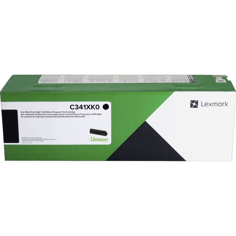Lexmark Original Extra High Yield Laser Toner Cartridge - Black - 1 Each - Thumbnail 2