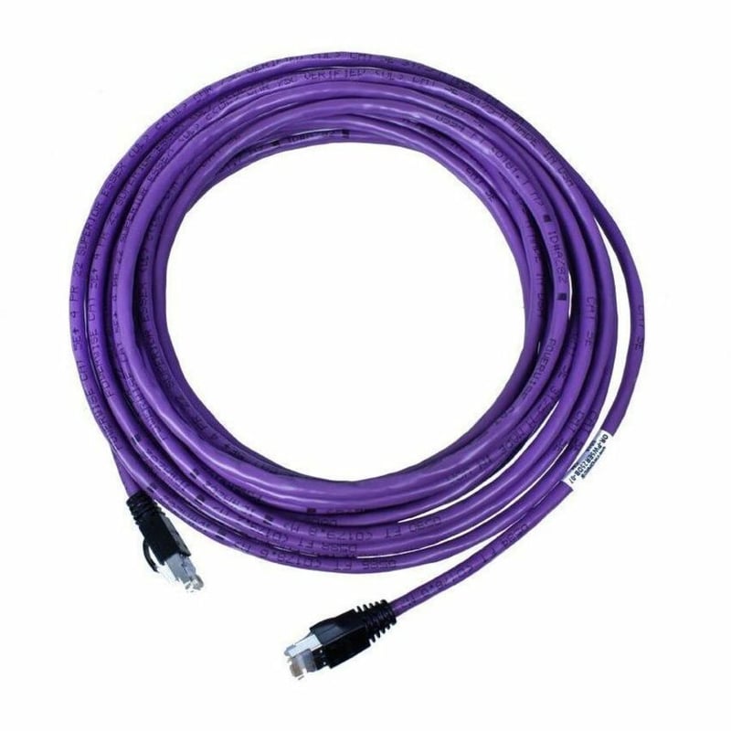 Ortronics PowerWise Cat5E solid cord Plenum, double ended 45ft, purple