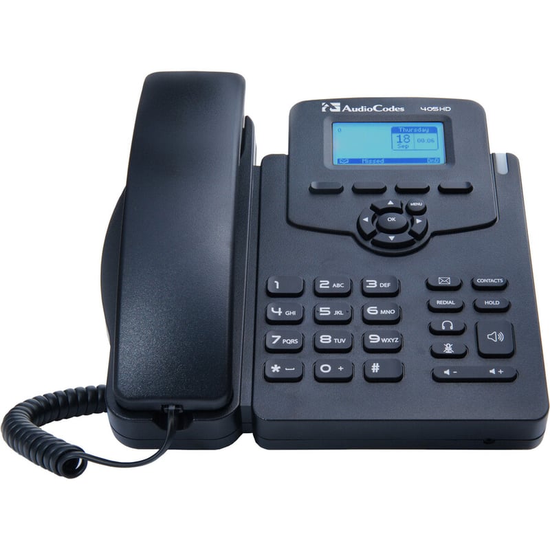 SFB 405HD IP-PHONE POE GBE BLACK - Thumbnail 2