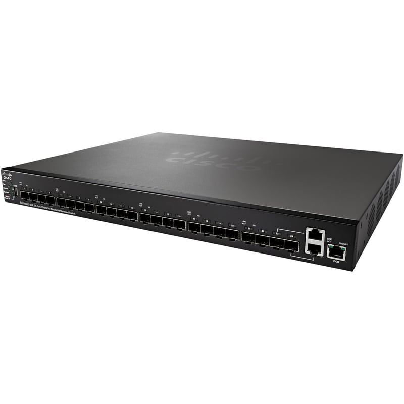 Cisco SG350XG-24F 24-Port 10G SFP+ Stackable Managed Switch