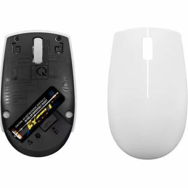 LENOVO 300 WIRELESS COMPACT MOUSE (CLOUD GREY)