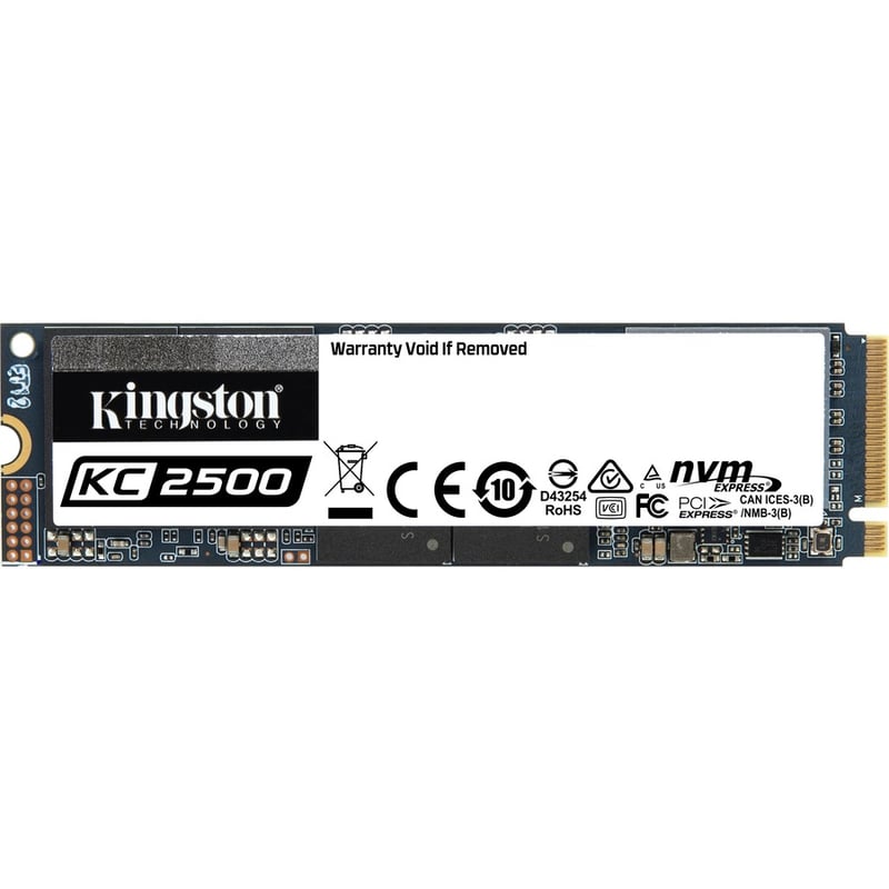Kingston KC2500 500 GB Solid State Drive - M.2 2280 Internal - PCI Express NVMe (PCI Express NVMe 3.0 x4) - Thumbnail 3